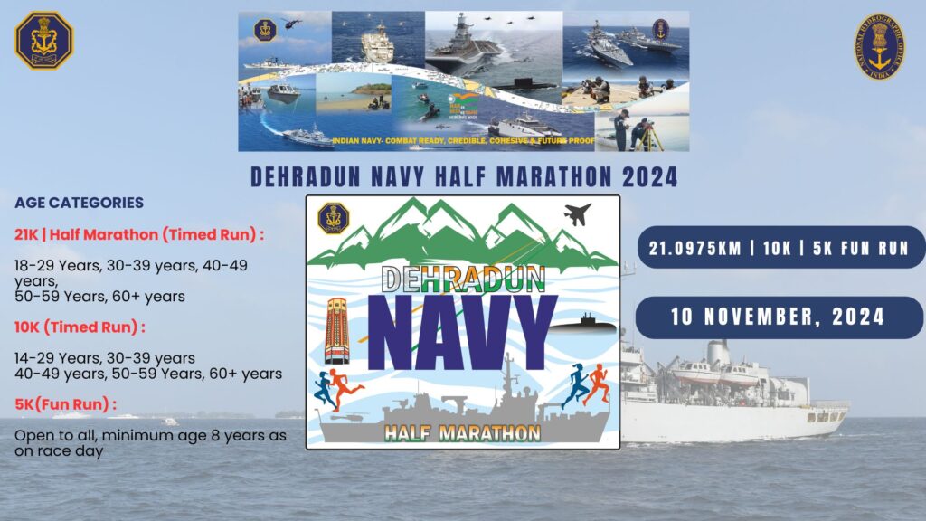 Dehradun Navy Half Marathon